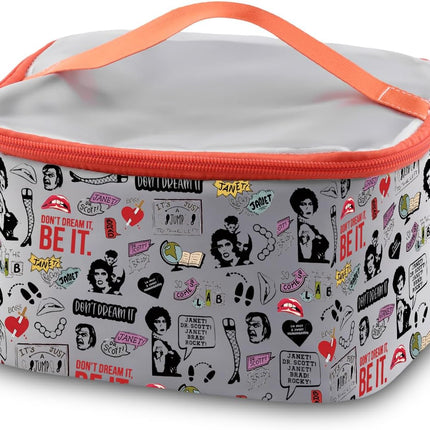 Rocky Horror Characters Cosmetic Case Picture Show Gift Movie Series Fans Gift Rocky TV Show Makeup Bag for Women