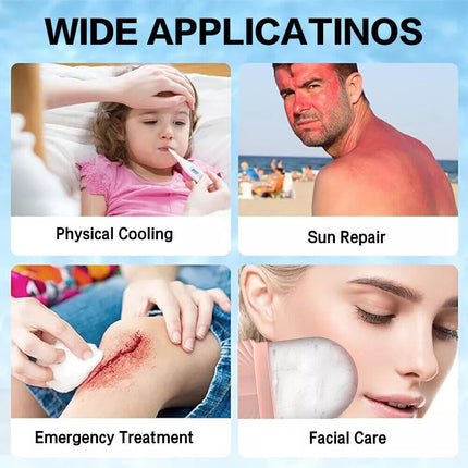 Ice Cube Silicone Massager-Face Ice Roller Mold-Reusable Facial Care Beauty Tool