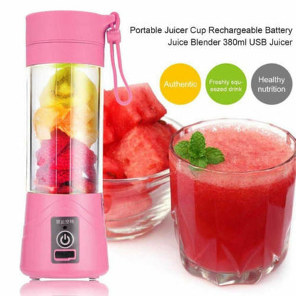 Portable 380ML Mixer Rechargeable USB Juicer Fruit Blender Shaker *PROMO*