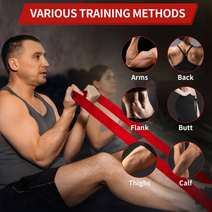 AUVIM Resistance Bands Set Pull up Bands 3 Different Levels Exercise Bands for M