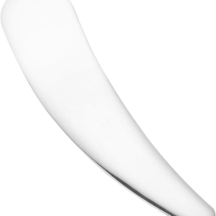 Stainless Steel Eye Cream Spoon 304 Metal Facial Mask Spoon Cosmetic Applicator Skin Care Tool Small Crescent Shape for Precise Makeup Application