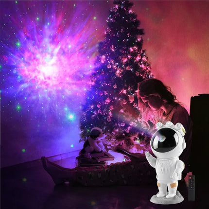 Astronaut Star Projector Galaxy Night Light Starry Nebula Space Projector Lamp