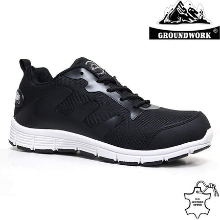 Mens Lightweight Safety Steel Toe Cap Work Ankle Hiking Boots Trainers Shoes Siz