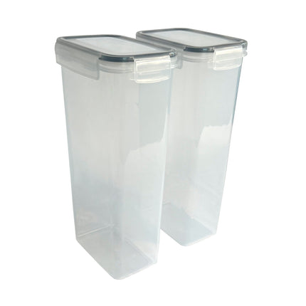 NEW! 14Pc Airtight Reusable Plastic Kitchen Food Storage Container Organiser Set