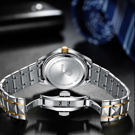 Ladies Luxury Quartz Watch Stainless Steel Waterproof Casual Wristwatch Boxed