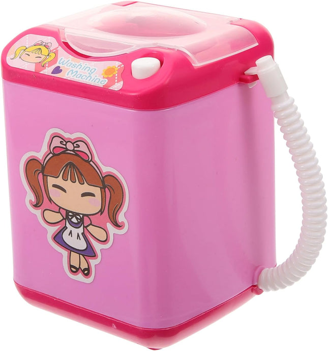 Automatic Makeup Brush Cleaner Device Mini Electric Makeup Puff Cleaning Machine Deep Cleaning Brush Sponge for Home and Travel