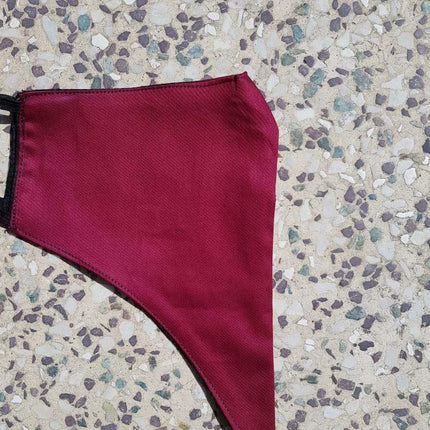 Long Beard Face Mask Red Colour Protection Mask Protection Mask PPE Mask