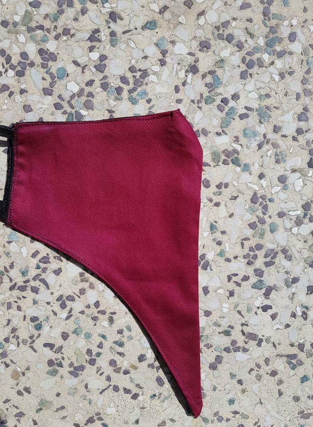 Long Beard Face Mask Red Colour Protection Mask Protection Mask PPE Mask