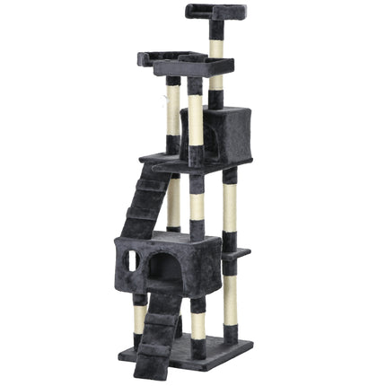 Cat Tree Kitty Activity Play Centre, Scratching Scratcher, 173Cm