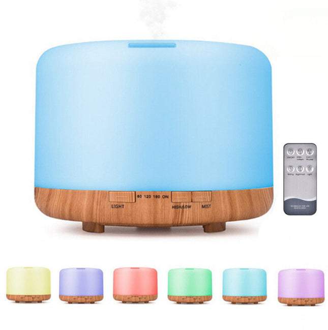LED Essential Oil Diffuser Aroma Humidifier Ultrasonic Aromatherapy Air Purifier