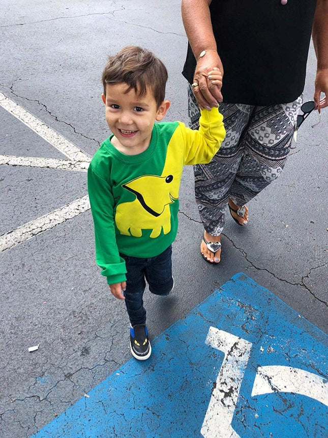 Boys Sweatshirts Cute Elephant Shirts Clothes Kids Pullover Hoodie Toddler Long Sleeve Cotton Sweatshirt Sweater