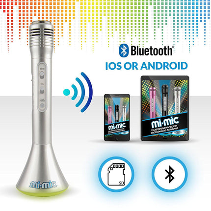 Academy of Music Mi-Mic Kids Wireless Bluetooth Karaoke Microphone Speaker