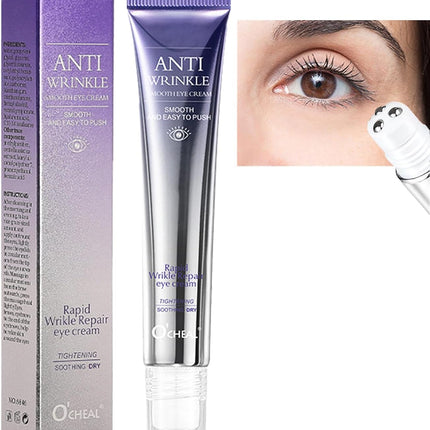 Retinol Eye Cream-Eye Cream for Dark Circles and Puffy Eyes,Anti-Aging Eye Cream with Retinol Serum,Hyaluronic Acid,Retinol Serum-Anti Wrinkle Eye Cream-Moisturising Eye Bags Remover