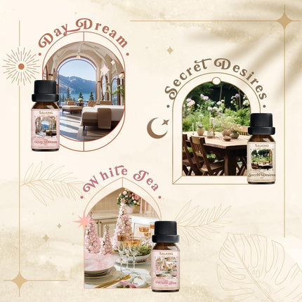 Essential Oils Aromatherapy Pure Essential Oil Fragrances Diffuser Burner UK