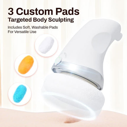 Massager Tool Body Sculpting Machine Lymphatic Drainage Massager 3 Washable Pads