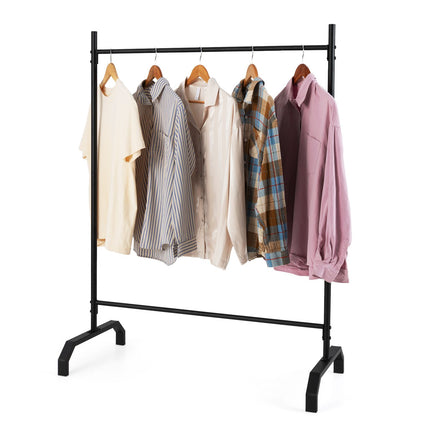 Heavy-Duty Metal Clothes Rack for Display and Storage