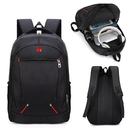 Men & Boys Large Backpack Waterproof Rucksack Shoulder Travel Hiking School Bag
