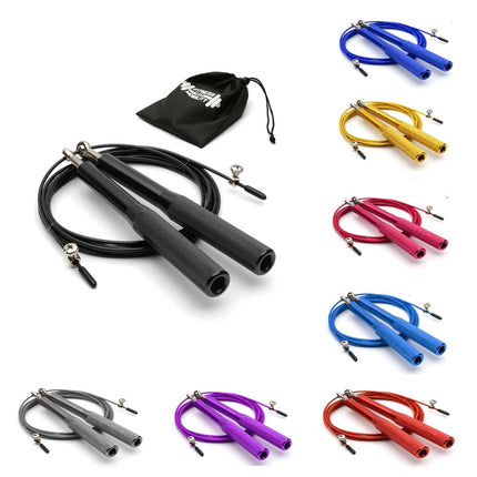 Adjustable Sports Skipping Rope Adult Boxing Fitness Cardio Speed Jump Exercise