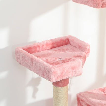 Cat Tree Kitty Activity Play Centre, Scratching Scratcher, 173Cm