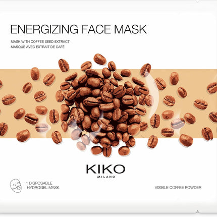 Energizing Face Mask | Moisturising Hydrogel Face Mask with Coffee Extract