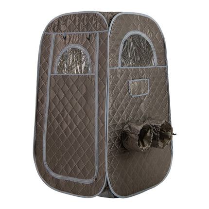 Portable Steam Sauna Tent with 1000W 3L Steam Generator and Chair