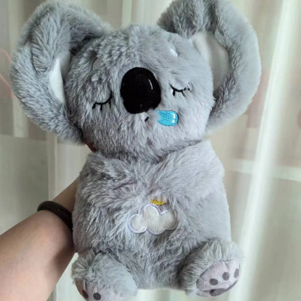 Sound Machine Soothe 'N Snuggle Otter Portable Plush Baby Toy with Sensory Details Music Lights & Rhythmic Breathing Motion