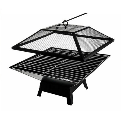 OUTDOOR FIRE PIT GARDEN FIRE PIT CAMPING PATIO HEATER LARGE LOG BURNER BBQ