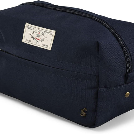 Luxury Trolley Coast Collection His & Hers Softside Travel Wash Bag, Toiletries, Cosmetic Bathroom Organiser, French Navy