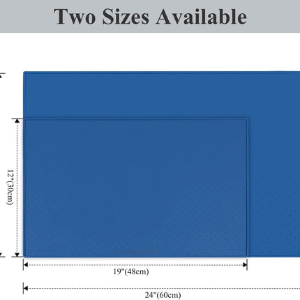 Large Pet Puppy Silicone Waterproof Feeding Food Mat Dog Non Slip Bowl Placemat