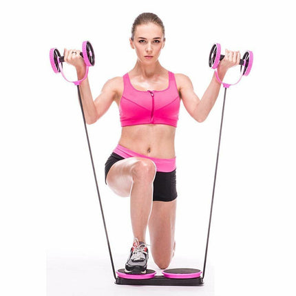 Ab Wheel Abdominal Exercise All in One Slimming Trainer at Home Gym