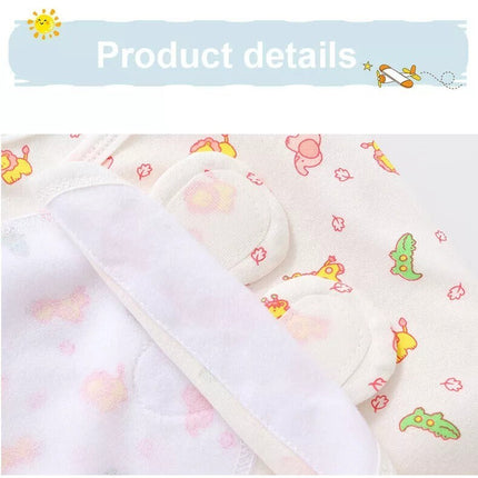 3Xpack 100% Cotton Baby Swaddle Wraps 0-3 Months Swaddle Wrap for New Born HAT