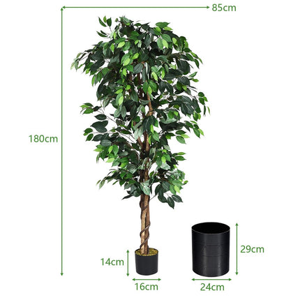 180Cm Artificial Tree with Nursery Pot