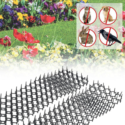 Garden Plants Crop Animal Pets Repellent Protection Plastic Spikes Guard Chaser