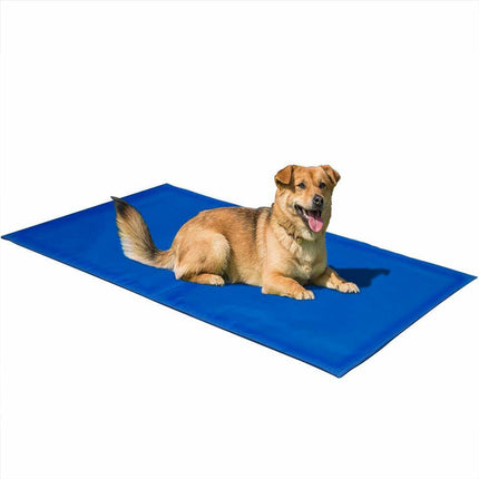 Dog Cat Pet Self Cooling Gel Mat Heat Summer Hot Weather Bed Pad Kitten Puppy