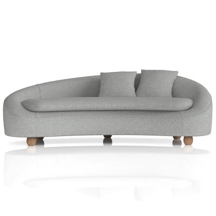 Naiely Fabric 220Cm Reception Sofa