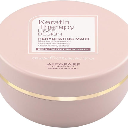 Keratin Therapy Lisse Design Rehydrating Mask 200Ml - Rehydrating Mask