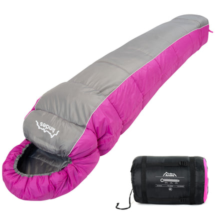 Andes Nevado 400 4 Season 400 XL Camping Hiking Mummy Sleeping Bag