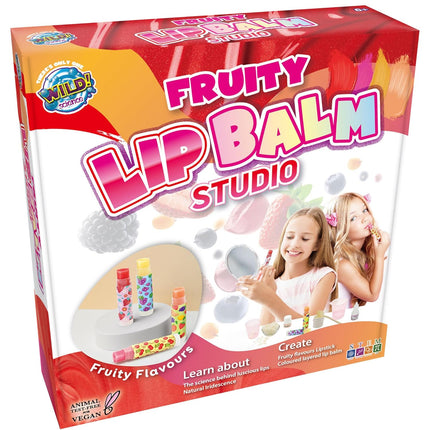 Lip Balm Studio - Lip Gloss Set - Make Your Own Lip Balm Science Kit - Great Creative Gifts for Girls Age 8-9-10-11-12+ - Explore and Learn Cosmetic Science in This Lip Gloss Making Kit