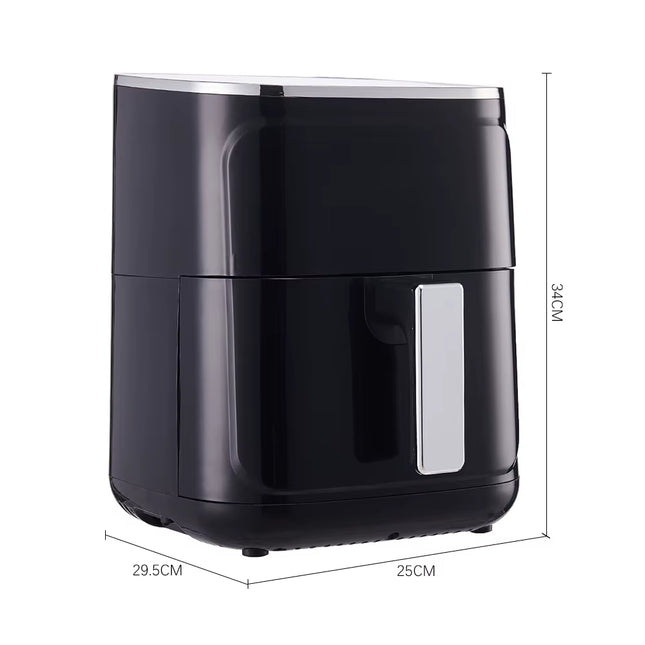 4.7L Air Fryer with Smart Touch Display 60 Minutes Timer & 80°C-200°C Adjustable Temperature& 8 Preset Cooking Modes