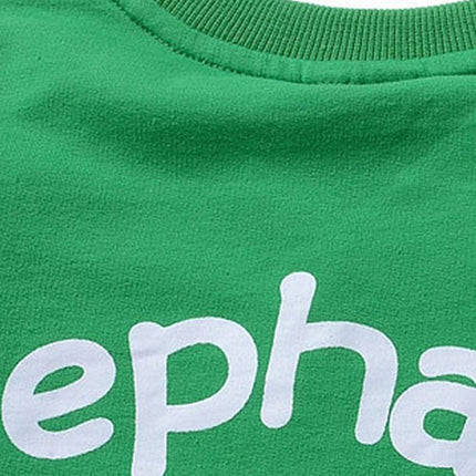 Boys Sweatshirts Cute Elephant Shirts Clothes Kids Pullover Hoodie Toddler Long Sleeve Cotton Sweatshirt Sweater