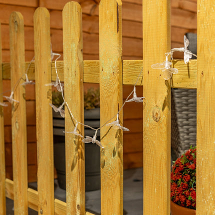 20 X Solar String Fairy Lights Garden Outdoor Patio String Lighting Warm White