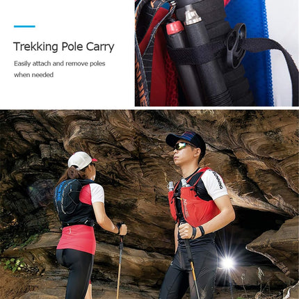 12L Professional Lightweight Cross-Country Backpack Outdoor Hydration Backpack Hiking Camping Climbing