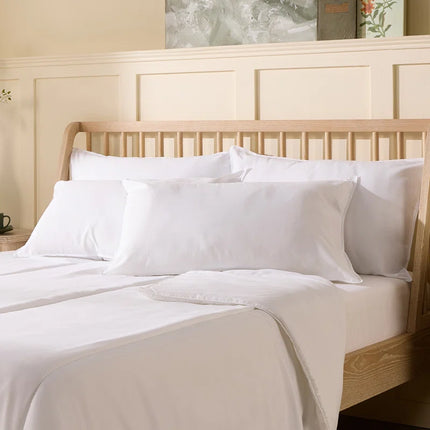 anti Allergy Firm Support Pillow Set (4) - Ideal for Side Sleepers & Spinal Alignment
