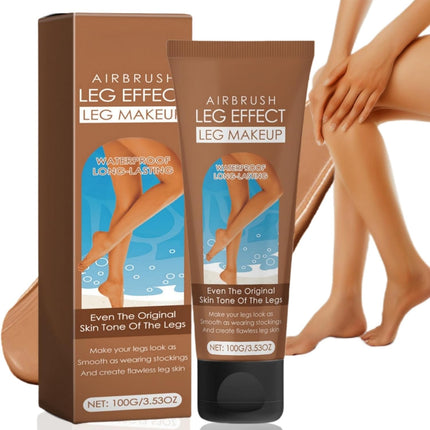 Waterproof Leg Makeup and Body Concealer - Vein Cover Lotion for Scars - No Transfer (#Bronze)