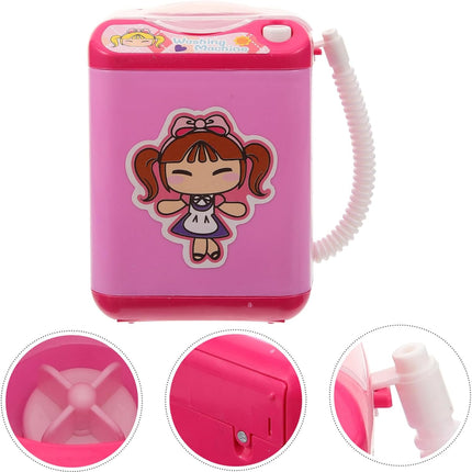 Automatic Makeup Brush Cleaner Device Mini Electric Makeup Puff Cleaning Machine Deep Cleaning Brush Sponge for Home and Travel