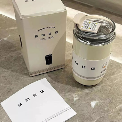 Smeg Coffee Mug Stainless Steel Travel Water Bottle Insulated Cup 8 Colors 240Ml