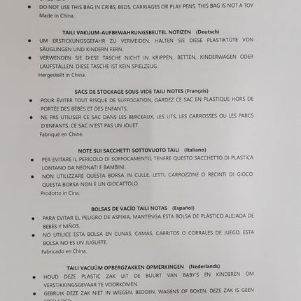 Small Vacuum Bags for Clothes Travel Vacuum Storage Bags 10Pack (40 X 60CM) Reusable Vacuum Storage Bags for Clothes Saves 80% of Storage Space Saver Bags for Clothes, Bedding, Moving