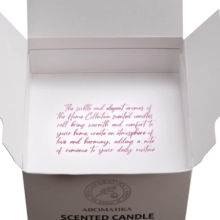 Scented Candle Rose Dreams - Essential Oil Aromatherapy Candle - Soywax Candle - up to 45 Hours Burn Time - Glass Candle Gift - Luxury Soy Wax Candle for Home Scented - Home Scented Candles