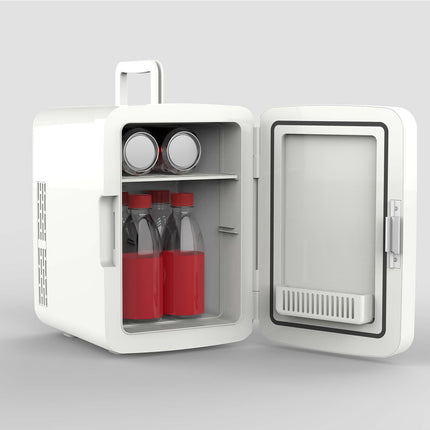 10L Mini Fridge Table Top Electric Cooler Portable Bedroom Ice Box Office Car UK