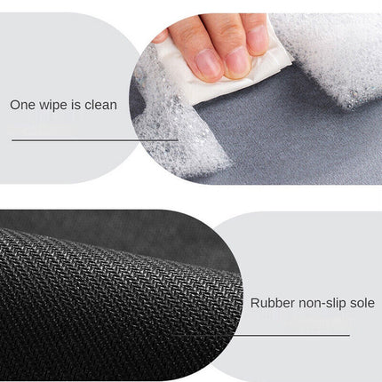 Absorbent Soft Bath Mat Bathroom Shower Rug Floor Carpet Non Slip Pad Washable